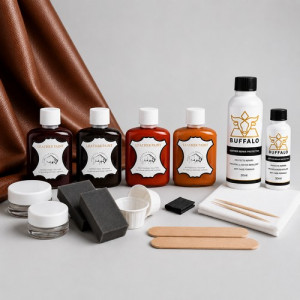 Leather Repair Touch Up Kit - For Furniture and Car Seats