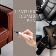 Leather Repair Pen - With Precision Tip for scratches, scuffs and worn edges